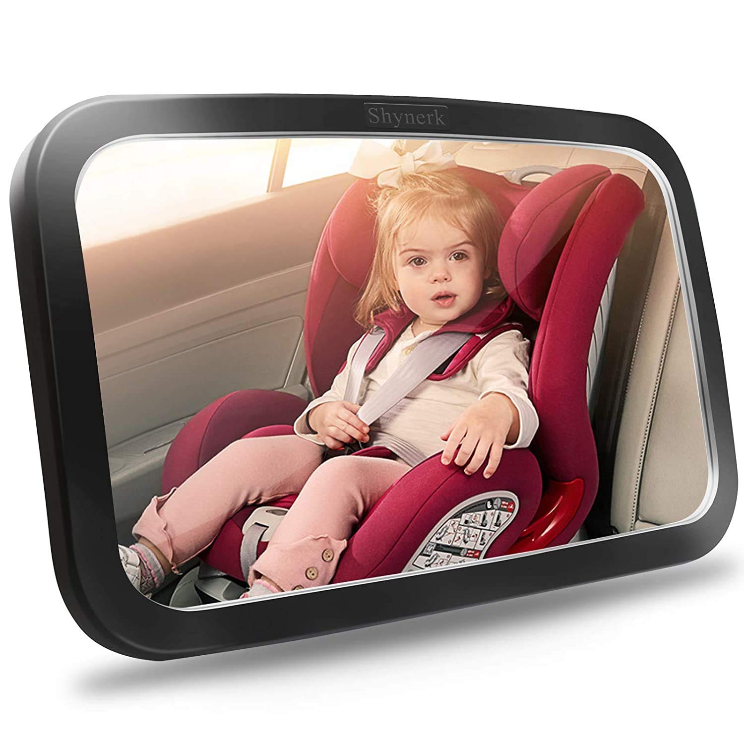 Clip-on baby car mirror — view 1